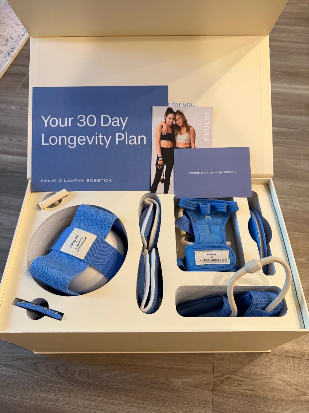 Pvolve x Lauryn Bosstick Strength Evolved Fitness Equipment Bundle